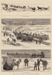 An Ice Railway at Montreal, Canada
